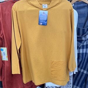 Sea Breeze Mustard Hoodie